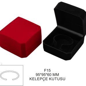 Kadife kelepçe Kutusu F15 - Görsel 1